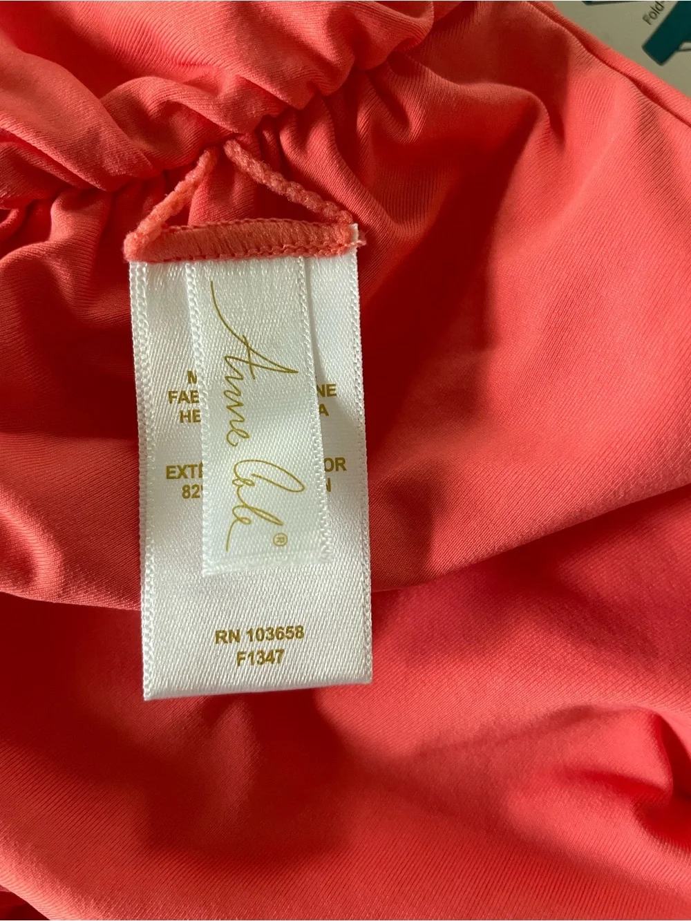 Anne Cole SZ MEDIUM MYMB36001  Convertible High-Low Shirred Bottom New With Tags